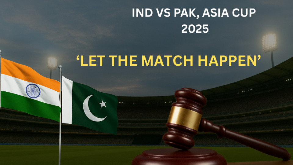 Asia Cup 2025: SC Turns Down Plea to Stop India-Pakistan T20 Clash, Says ‘Match Must Go On’
