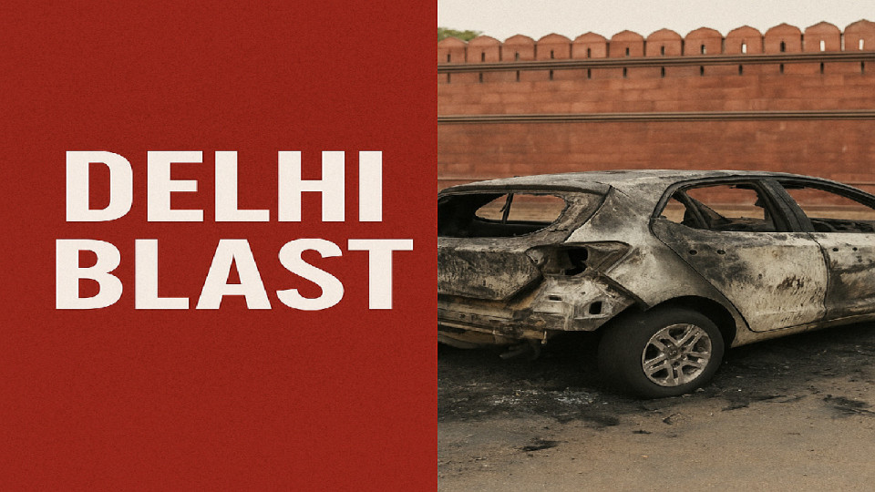 Delhi Red Fort Blast Linked to Pulwama: Hyundai i20 Car Trail Points to Possible Terror Connection