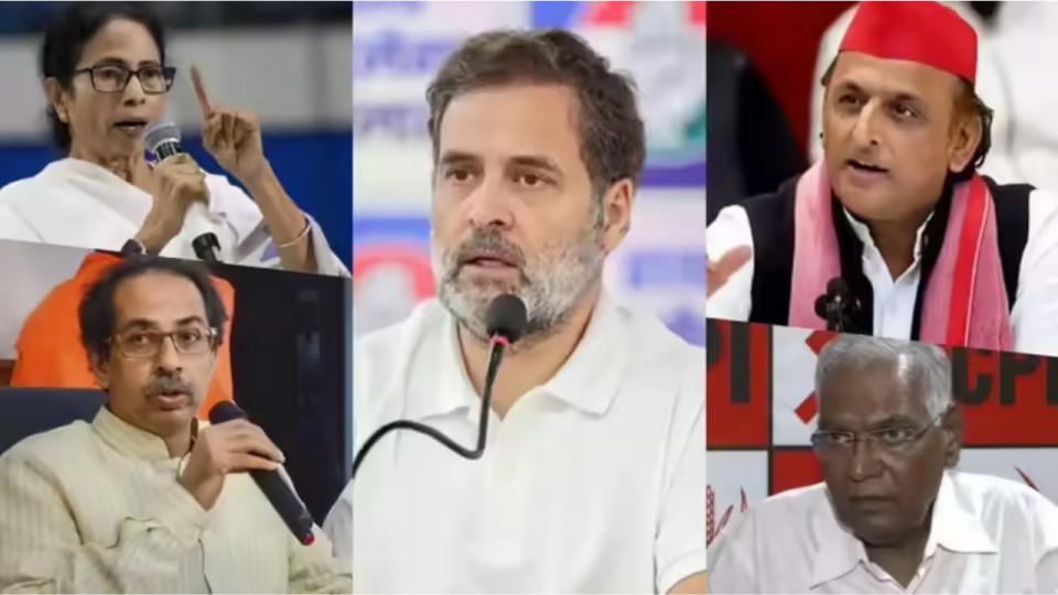 India Alliance Divided Over JPC on PM, CM Jail Bills: Congress Supports, Regional Parties Oppose