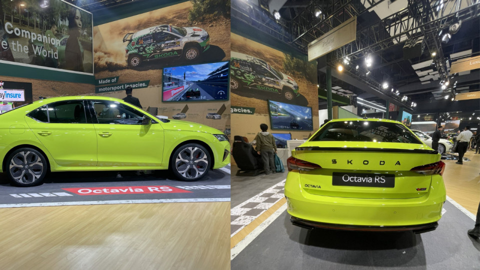 Skoda Octavia RS Launched in India at Rs 50 Lakh: Specs, Design, Performance & Features