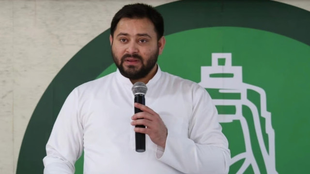 'Crime and Corruption Are Two Engines of NDA,' Says Tejashwi Yadav in Fierce Attack