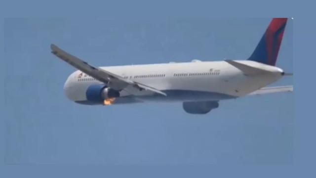 Delta Airlines Plane Catches Fire After Takeoff, Makes Emergency Landing at LAX