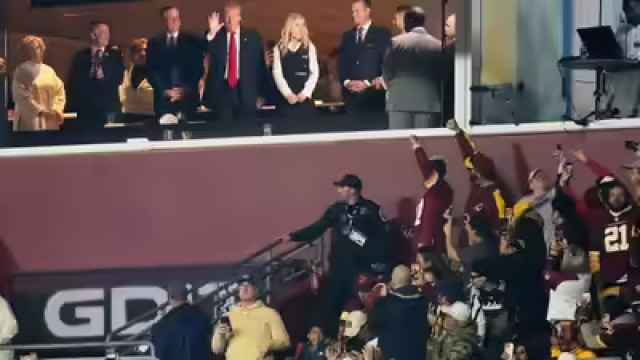 Loud Boos Greet Donald Trump at NFL Match- Why Did the Crowd Turn Against the President?