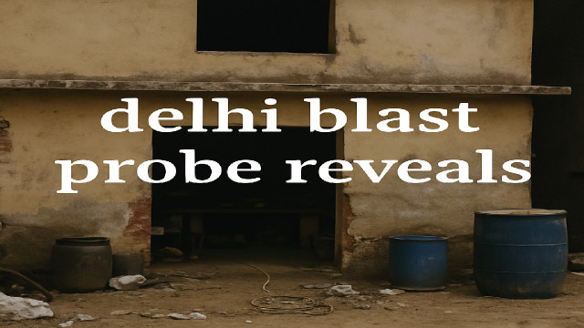 Delhi Blast Probe Reveals Dr Umer Tested IEDs in Hidden Laboratory Near Al-Falah University