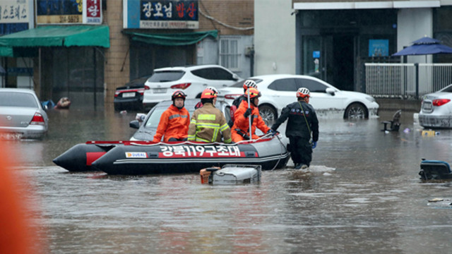 Extreme Rainfall Triggers Deadly Floods in South Korea—14 Dead, 12 Missing