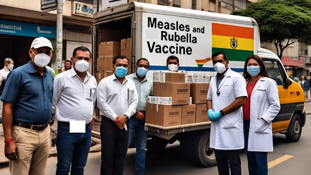 India Sends 300,000 Measles-Rubella Vaccine Doses to Bolivia Amid Outbreak