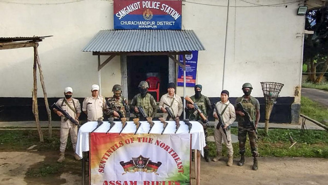Manipur Ambush: Two Assam Rifles Soldiers Martyred, Suspects in Custody