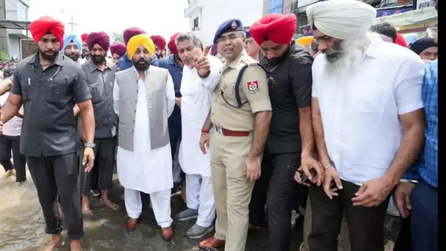 CM Mann Leads Punjab’s Massive Flood Relief, Rescuing Thousands Across the State