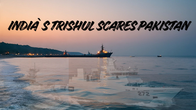 Tension in Arabian Sea: India’s Trishul Scares Pakistan as Islamabad Launches Naval Drills in Same Waters