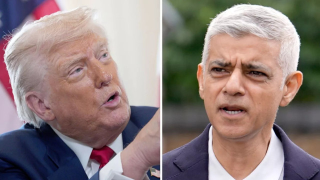Trump Takes Aim at Sadiq Khan, Calls London Mayor a Global Failure