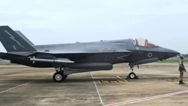 British F-35B Fighter Jet Makes Emergency Landing in Japan After Mid-Air Problem