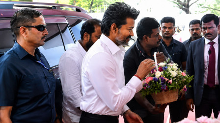 Tamil Nadu CM Oath: Vijay Reaches Venue, Rahul Gandhi Likely to Attend Ceremony