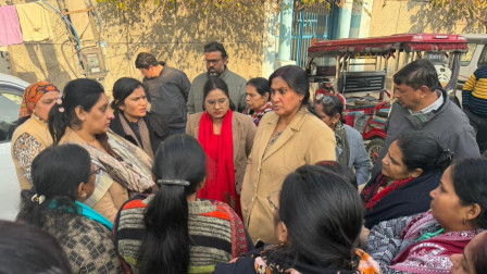 AAP leaders meet family of murdered party worker; slam Delhi's law and order, CM Rekha Gupta
