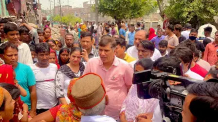 AAP Leaders Slam Delhi CM After Wazirpur Slum Demolitions, Promise Justice to Displaced Families