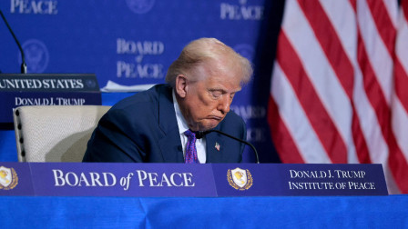Trump jokes about liking women, not 'young, handsome men' at Board of Peace event