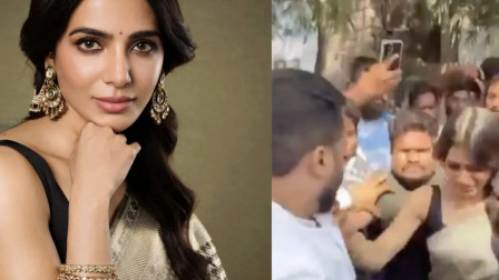 After Nidhhi Agerwal, Samantha Faces Crowd Trouble at Hyderabad Event