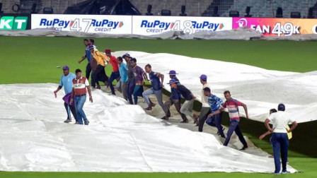 IPL 2026: Rain plays spoilsport, washes away clash between KKR and Punjab Kings