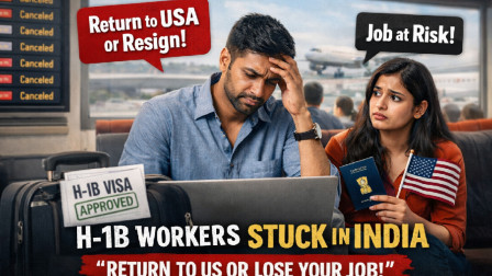 'Return to the US or Lose Your Job': H-1B Workers Stuck in India Face Ultimatum