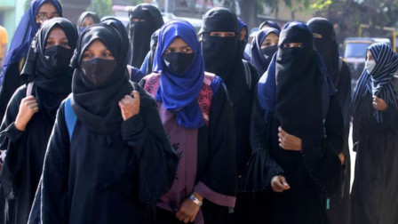 Karnataka govt reverses 'Hijab Policy': Allows limited religious symbols, Ban on Saffron Shawls