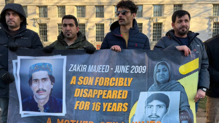 London: Baloch group protests outside UK PM's residence, slams Pakistan over Balochistan crisis 