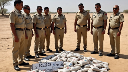 Major Drug Trafficking Network Busted Near Barmer Border