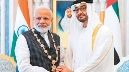 PM Modi condemns Iran's missile strike on UAE, thanks President Al Nahyan