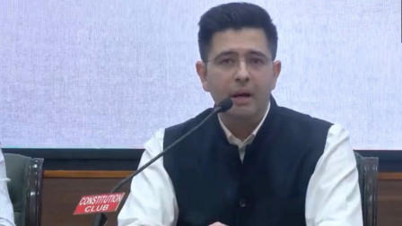 Rajya Sabha MP Raghav Chadha formally joins BJP along with six other AAP rebels