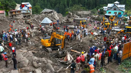 Search and rescue operation underway after flash flood triggered by cloudburst at Chisoti village