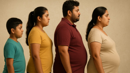 Sharp Rise in Overweight and Obesity Across All Age Groups in India, Says UNICEF