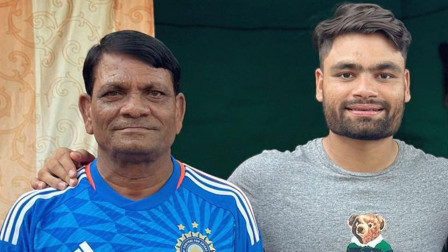 Team India star Rinku Singh conducts his father's last rites; thousands join funeral procession