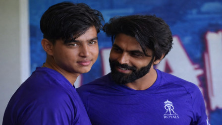 Watch: Vaibhav Suryavanshi Interacts with Ravindra Jadeja During RR’s Pre-Season Camp