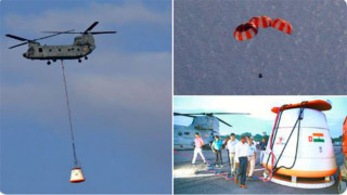 ISRO Successfully Conducts First Air Drop Test for India’s Gaganyaan Mission