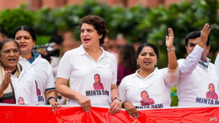 Opposition MPs Wear '124-Year-Old Minta Devi' Shirts. Poll Body Says 'Error'