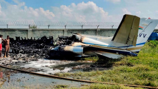 Uttar Pradesh: Trainee Aircraft Crashes at Aligarh Airport after veering off runway