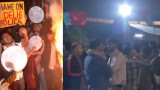 Tension at JNU: Students Burn Vice Chancellor’s Effigy, High Security Deployed Outside Campus
