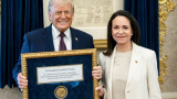 ‘Prize Cannot Be Transferred’: Nobel Committee Clarifies After Machado Gives Medal to Trump