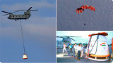 ISRO Successfully Conducts First Air Drop Test for India’s Gaganyaan Mission