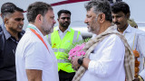 Karnataka in Focus Again as Rahul Gandhi Meets Siddaramaiah and DK Shivakumar at Mysuru Airport