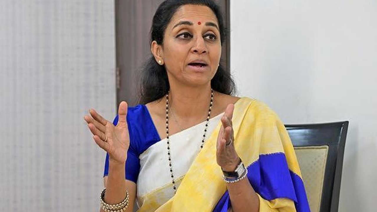 Supriya Sule Narrowly Escapes Major Accident on Mumbai-Pune Expressway