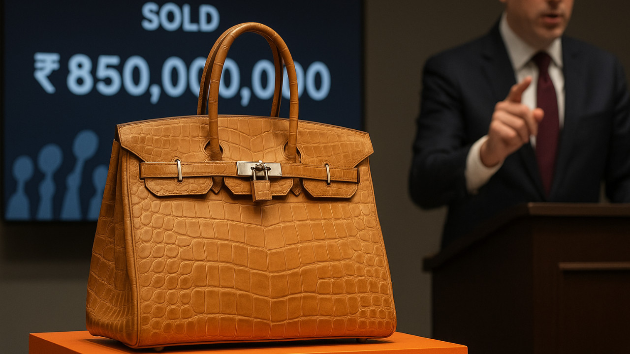 ₹85 Crore for a Handbag? Jane Birkin’s Birkin Sets Auction Record in Just 10 Minutes