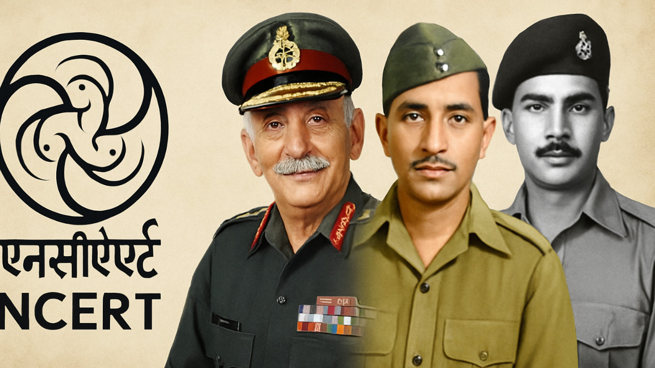 : NCERT adds chapters on Field Marshal Sam Manekshaw, Brigadier Mohammad Usman, and Major Somnath Sh