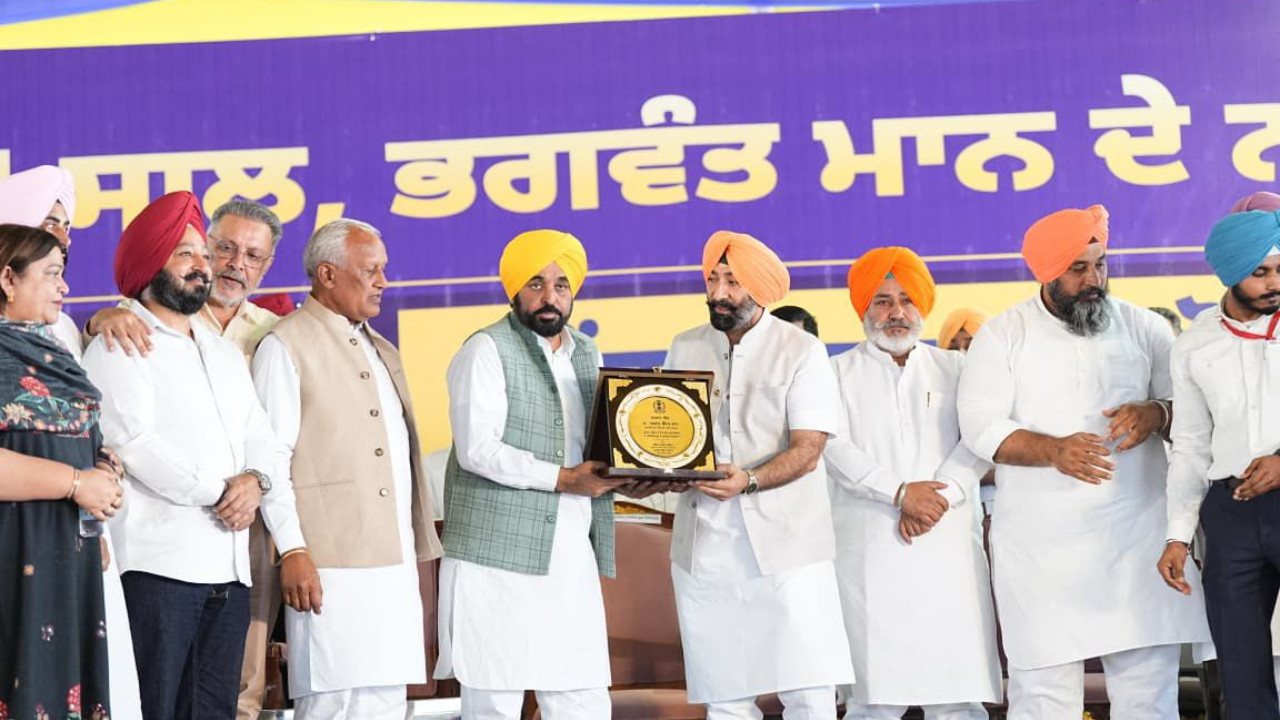  CM Bhagwant Singh Mann launches ₹87 crore development works