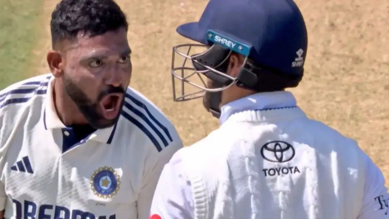   Ind vs Eng 3rd Test: Mohammed Siraj Hits Ben Duckett on the Shoulder, Tensions Flare on Day 4