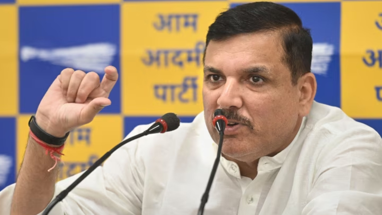 'Modi Loves Trump, But Trump Betrayed India': AAP’s Sanjay Singh Slams PM Over US Tariffs