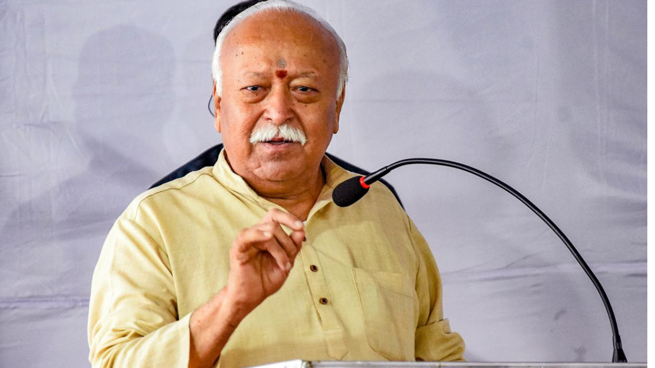 100 years of RSS: RSS Chief Calls for 3 Children Per Family to Maintain India’s Population