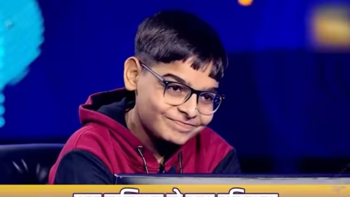 14yearold youngest to win ₹1 cr on iconic Kaun Banega Crorepati show
