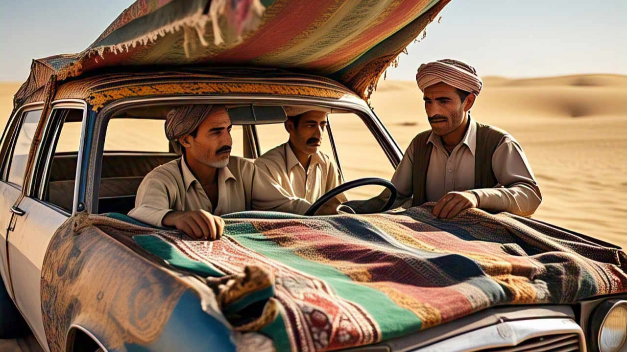 Afghan Taxi Drivers Beat Extreme Heat with DIY Air Conditioning Hack