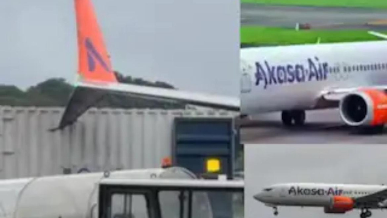 Akasa Air Plane Damaged After Collision with Cargo Truck at Mumbai Airport