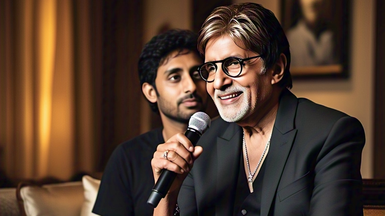 Amitabh Bachchan calls son Abhishek his 