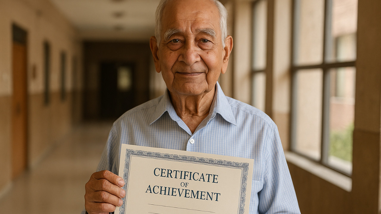 At 71, Retired Banker Tarachand Agarwal Clears CA Exam, Proves Age Is Just a Number